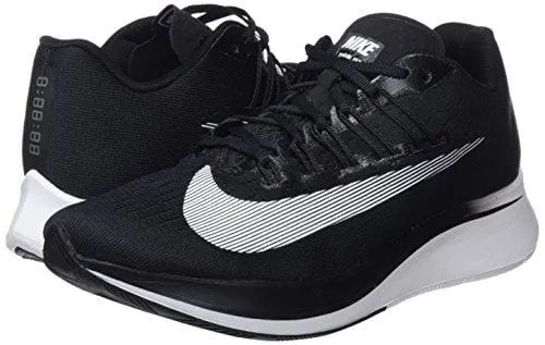 Nike Women's Zoom Fly Running Shoes-Black/White/Anthracite-9