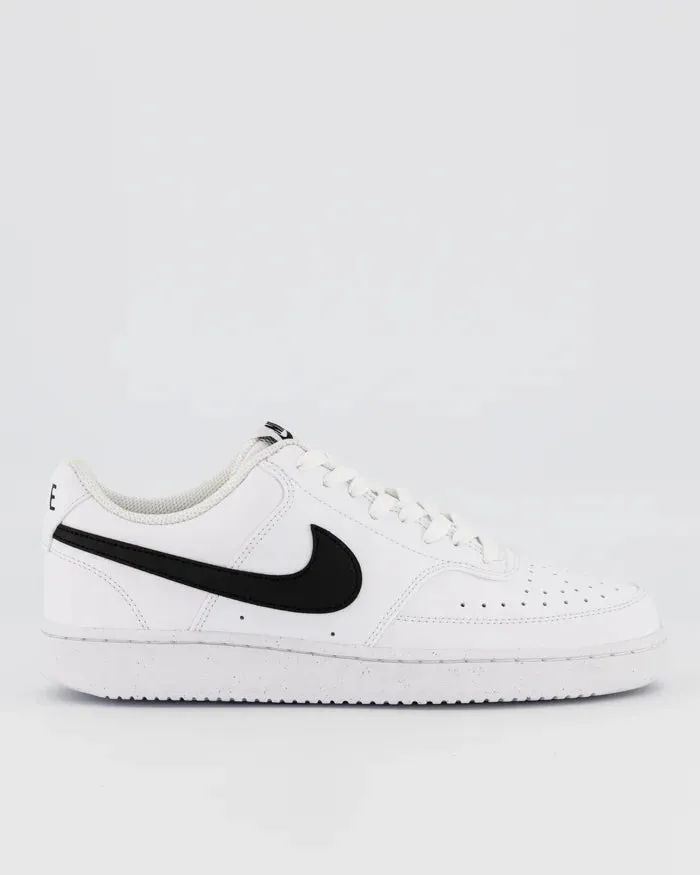NIKE YOUTH COURT BOROUGH LOW 2 - WHITE/BLACK