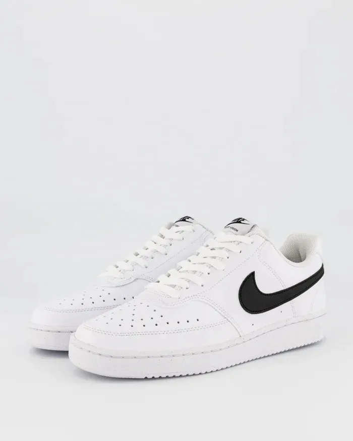 NIKE YOUTH COURT BOROUGH LOW 2 - WHITE/BLACK