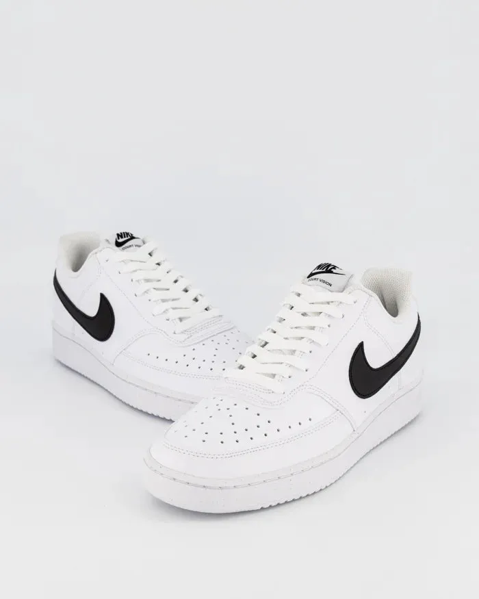 NIKE YOUTH COURT BOROUGH LOW 2 - WHITE/BLACK
