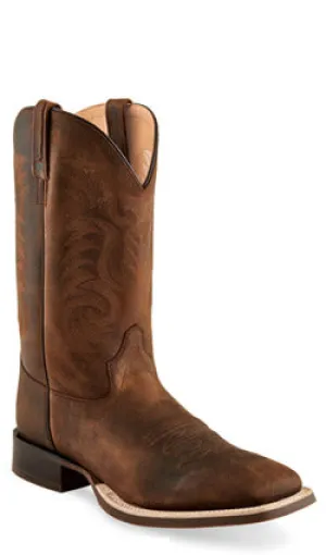 Old West Mens Square Toe Boots BSM1824