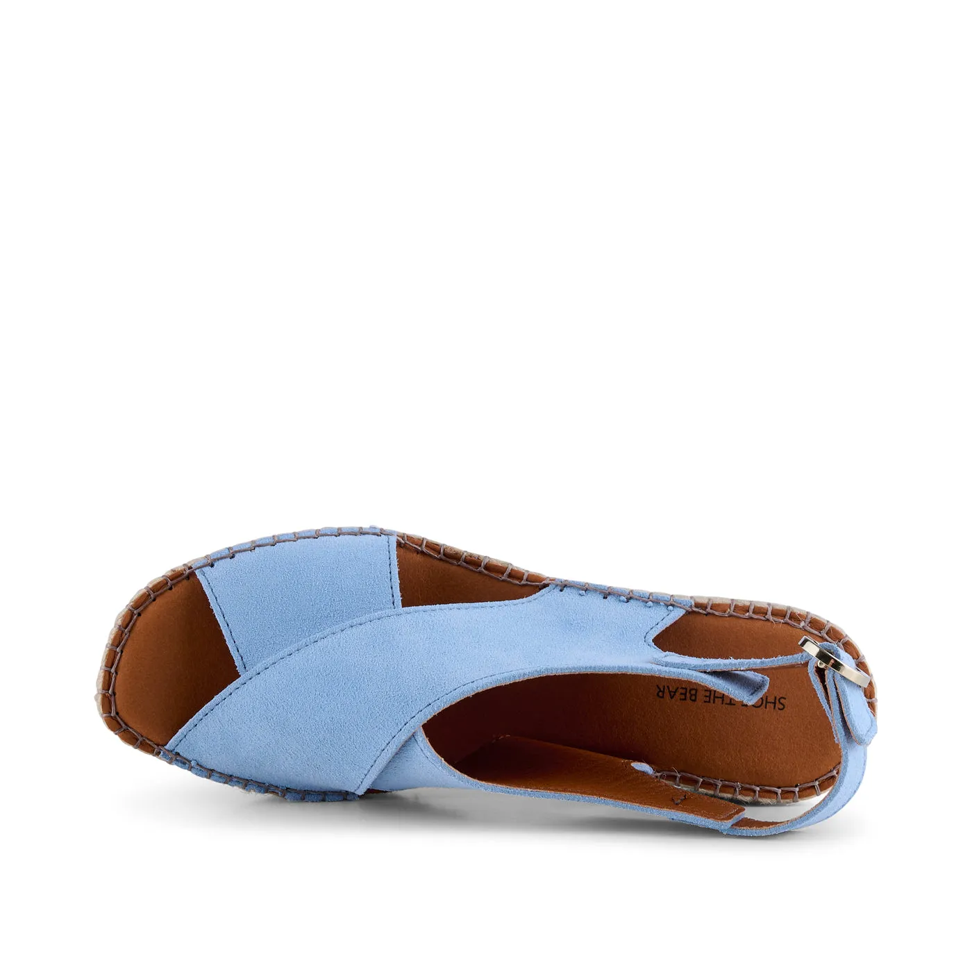 Orchid wedge suede - BLUE
