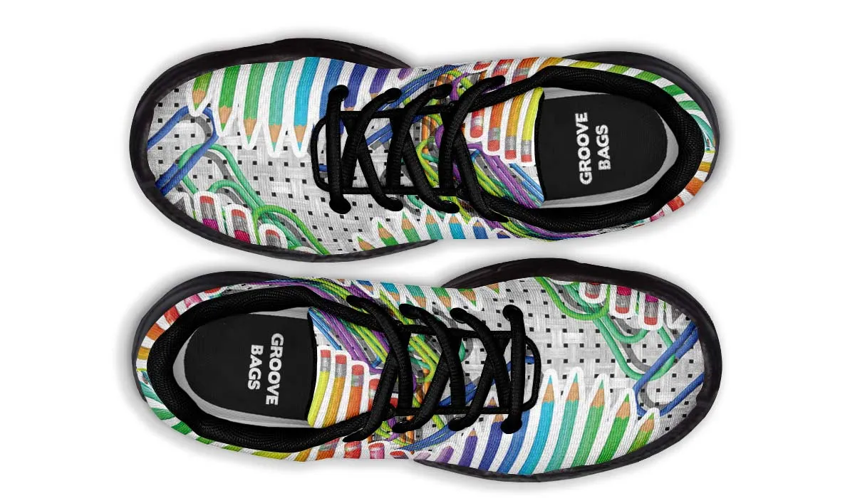 Pencil DNA Chunky Sneakers