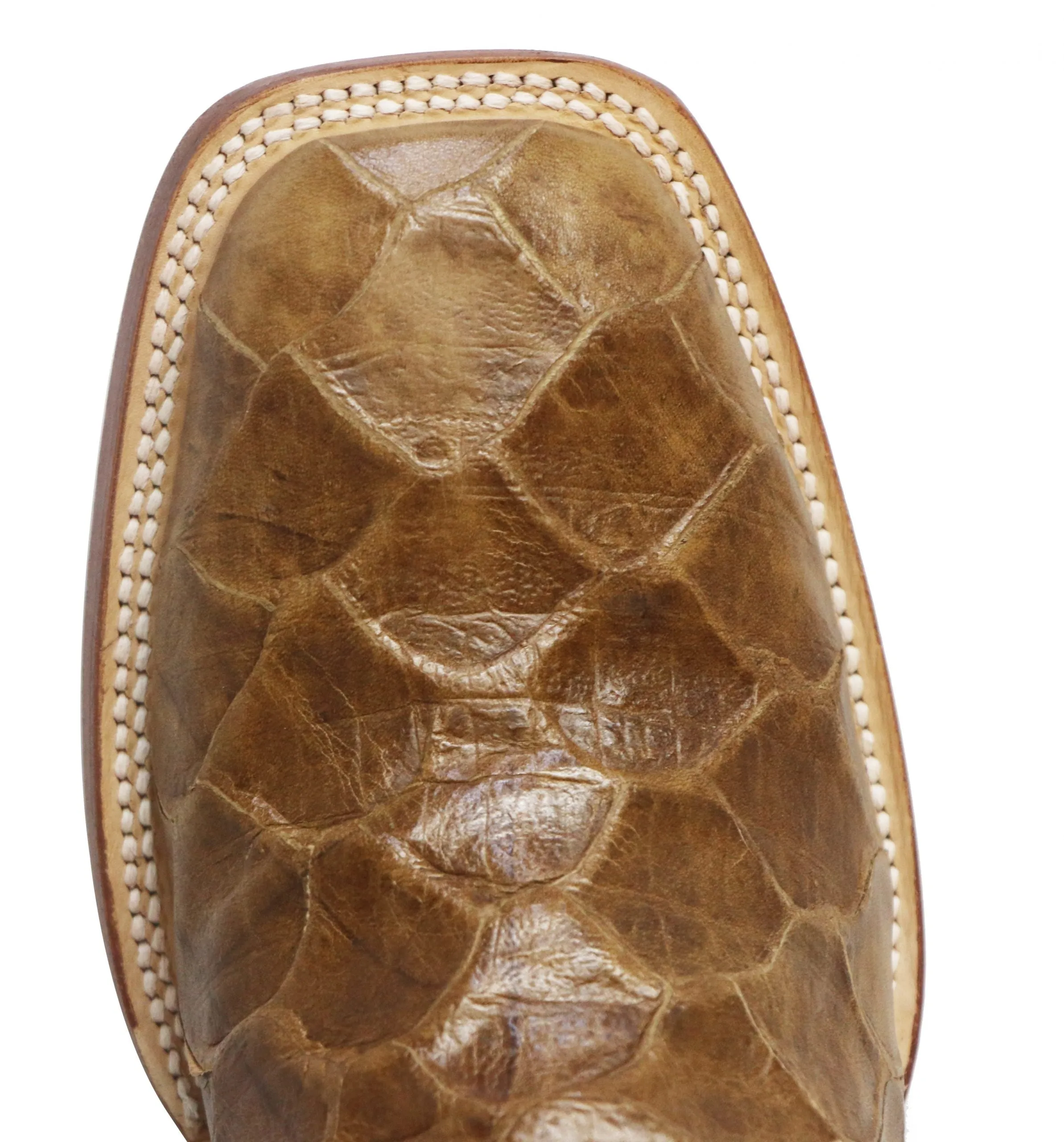 Pirarucu Fish Square Toe Boots