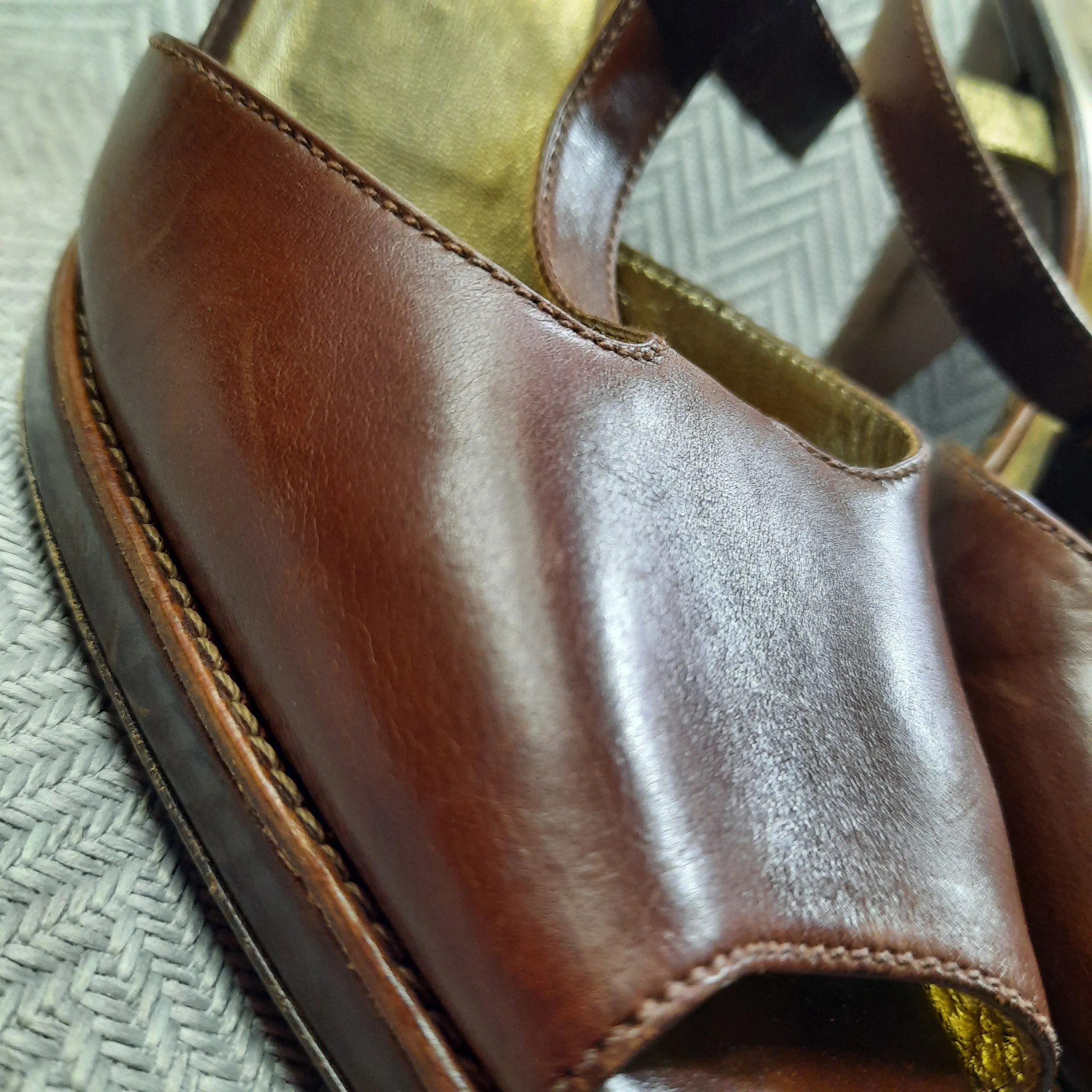 PRADA T- Strap Open Toe Sandal Size 40