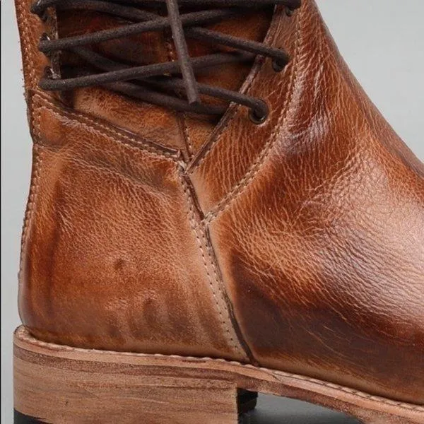 Purpdrank - Fashion Beaded Strap Martin Boots
