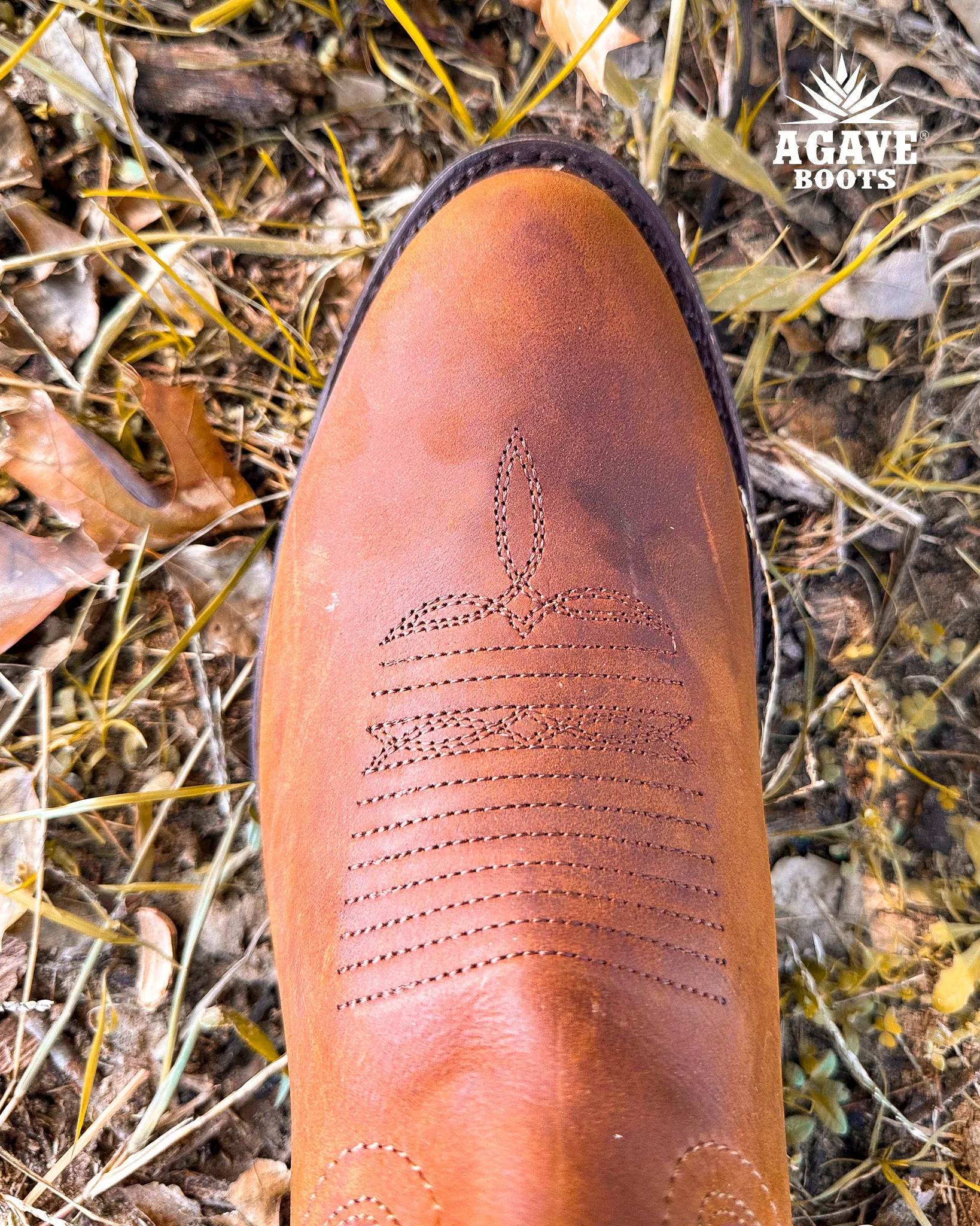 "MAVERICK" | MEN ROUND TOE COWBOY BOOTS