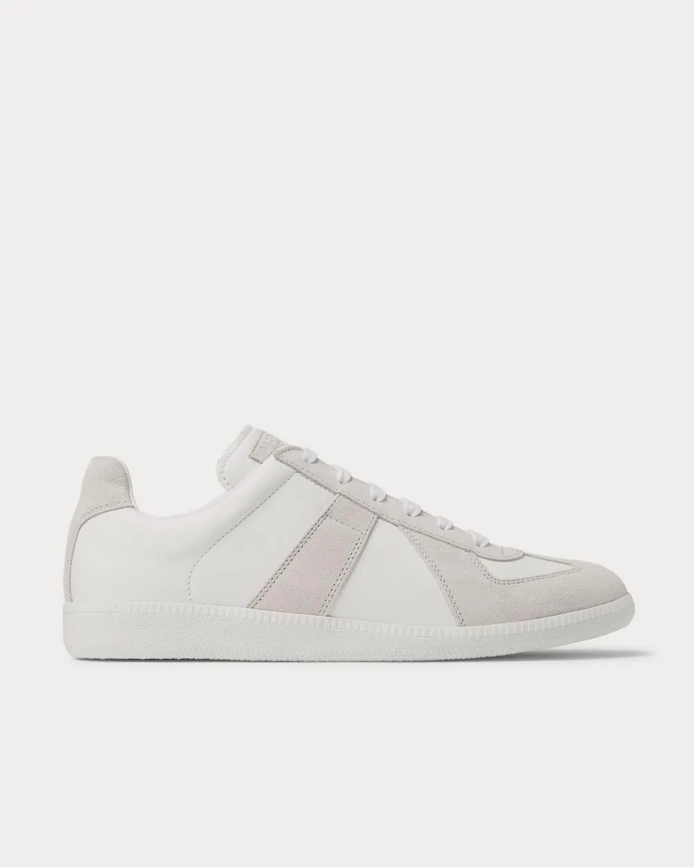 Replica Suede and Leather  Off-white low top sneakers