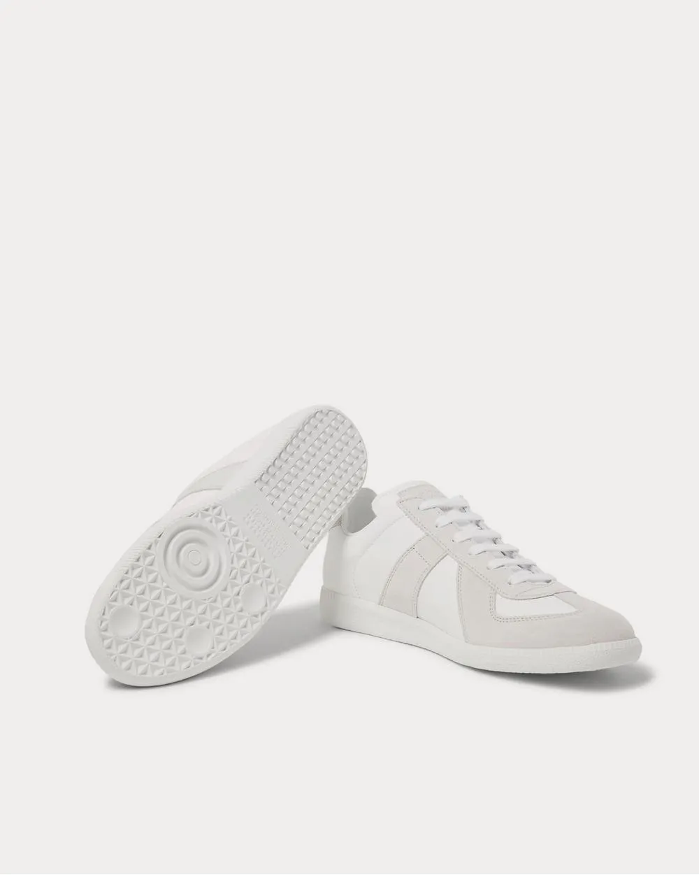 Replica Suede and Leather  Off-white low top sneakers
