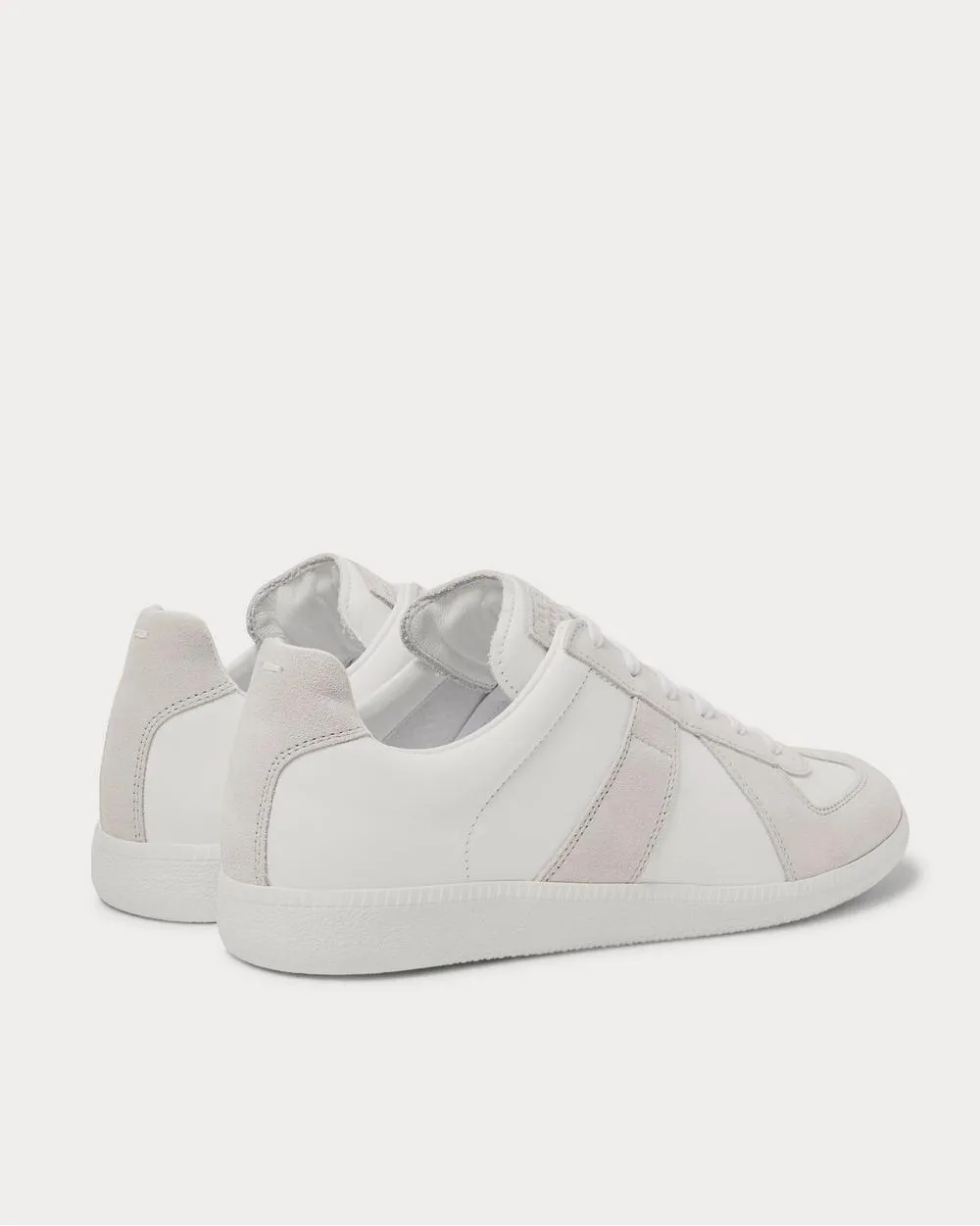 Replica Suede and Leather  Off-white low top sneakers