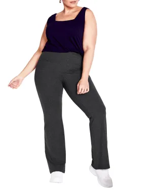 Riley Bootcut Legging | Charcoal Grey