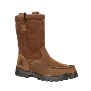 Rocky Outback Men's GORE-TEX® Waterproof Wellington Boots Rks0255 In Brown