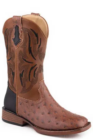 Roper Youth Boys Dalton Ostrich Boots Style 09-119-1900-3118
