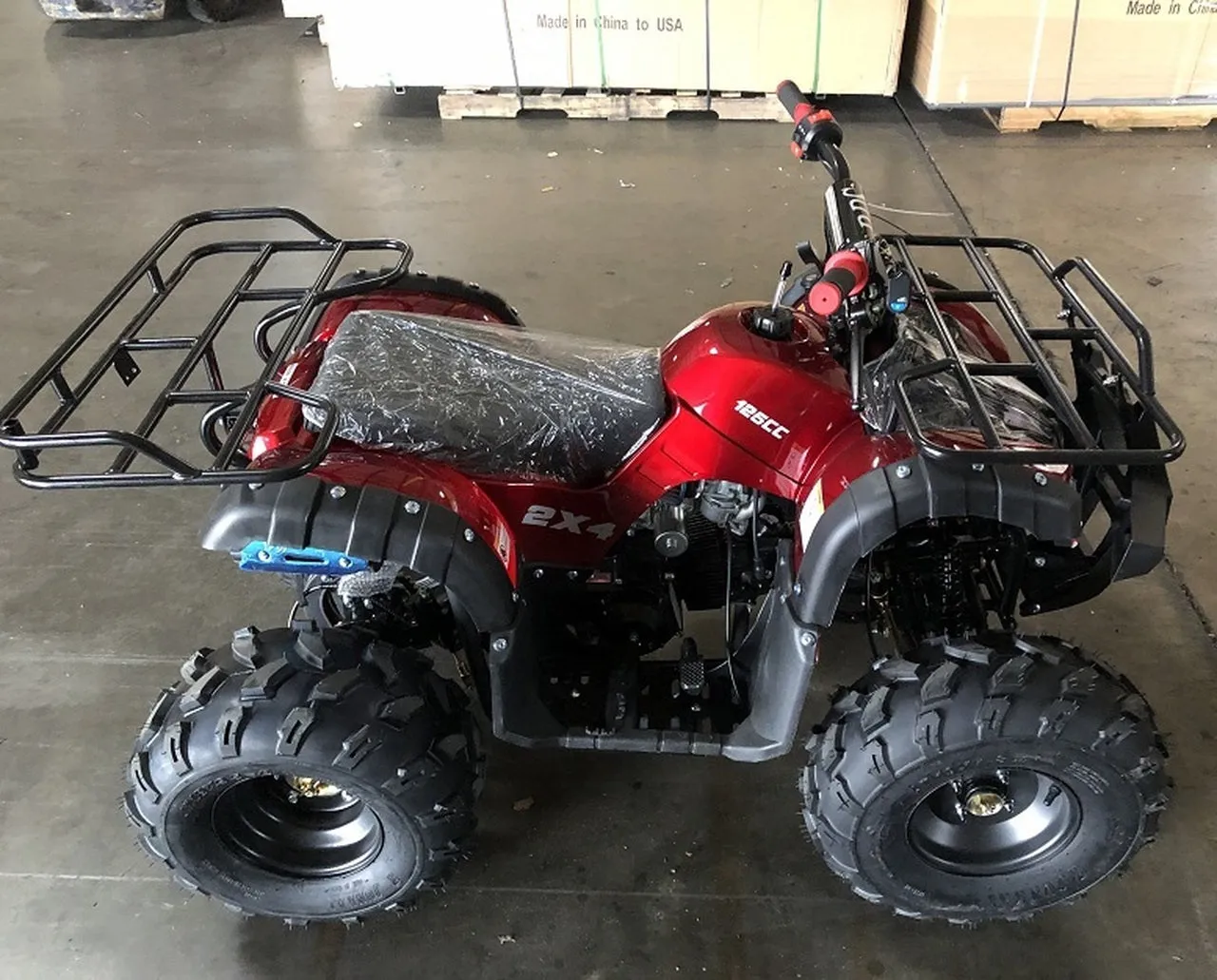RPS Bull 125 8'' Youth ATV, 125cc, Automatic with Reverse, 8-Inch Wheels, Electric Start