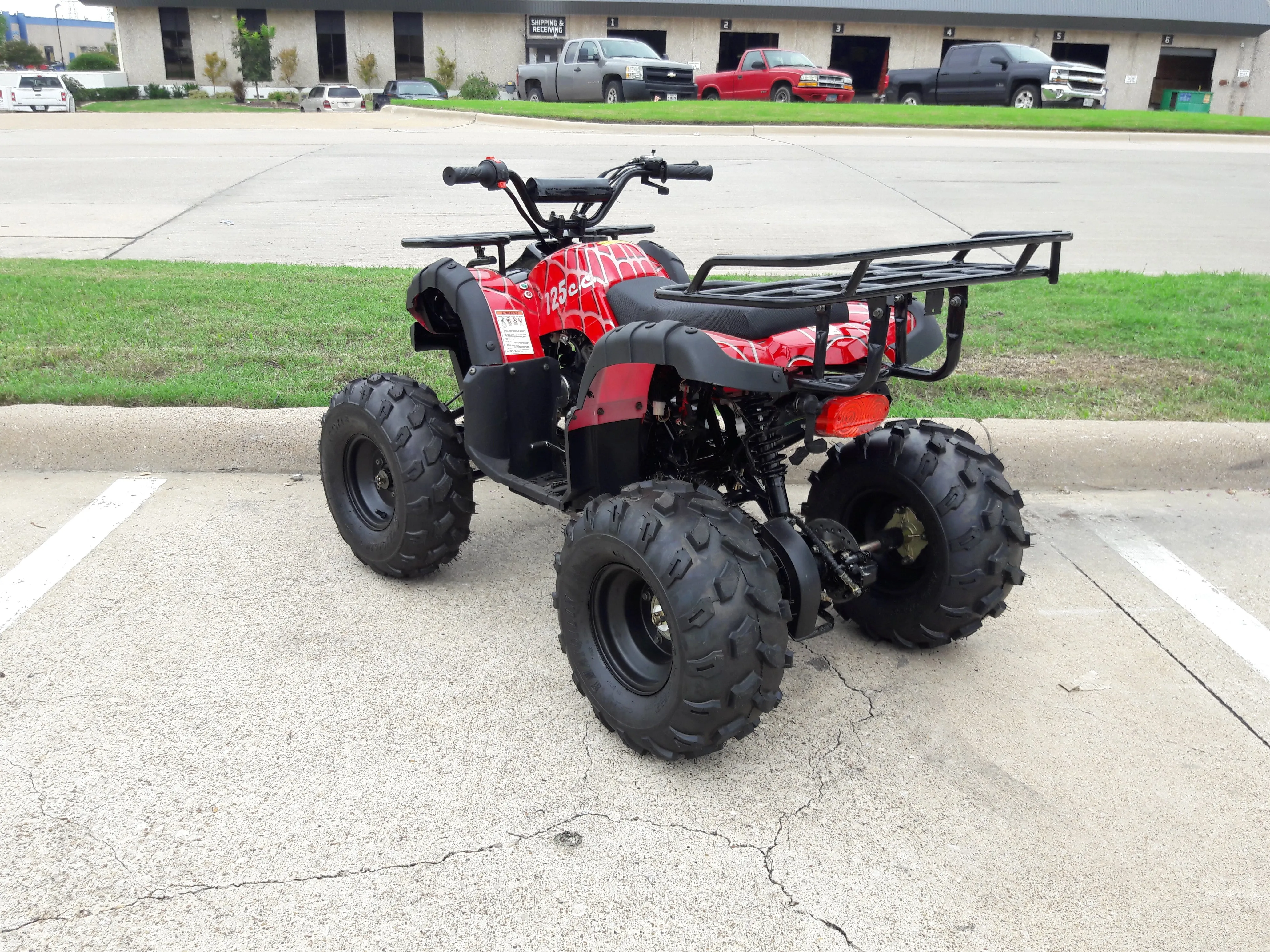 RPS Bull 125 8'' Youth ATV, 125cc, Automatic with Reverse, 8-Inch Wheels, Electric Start