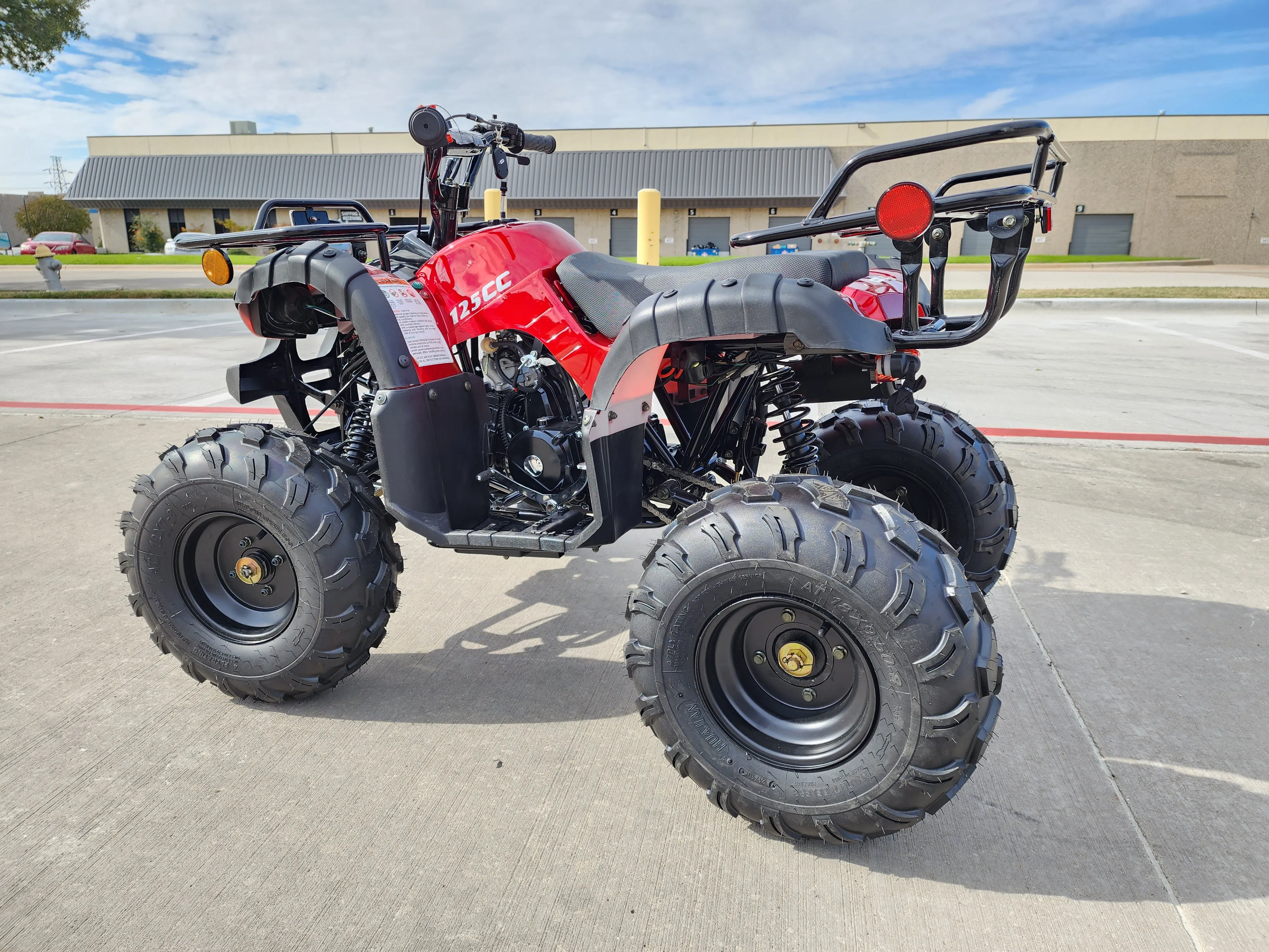 RPS Bull 125 8'' Youth ATV, 125cc, Automatic with Reverse, 8-Inch Wheels, Electric Start