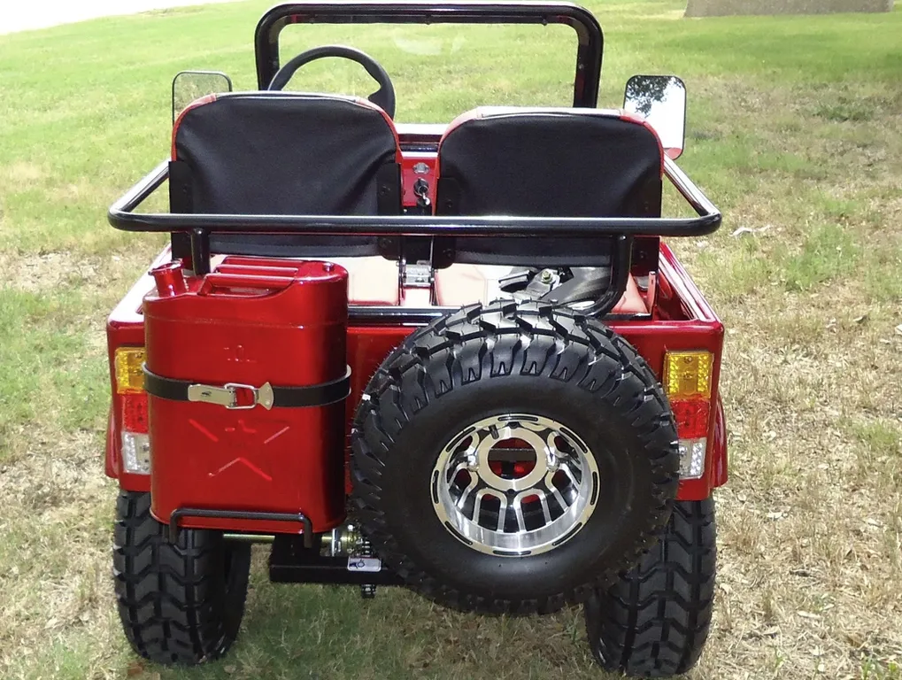 RPS Mini-Jeep Style 125cc Series 4. Mid-Size Youth Mini-jeep 3-Speed semi-Automatic with Reverse, 95% pre-assembled