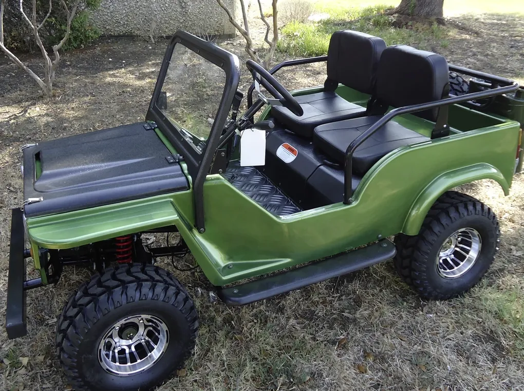 RPS Mini-Jeep Style 125cc Series 4. Mid-Size Youth Mini-jeep 3-Speed semi-Automatic with Reverse, 95% pre-assembled