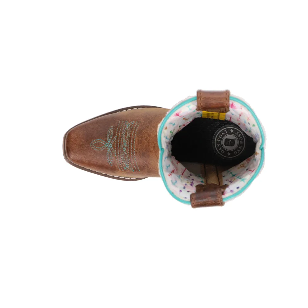 Rumi Square Toe Cowboy Boots (Little Kid-Big Kid)