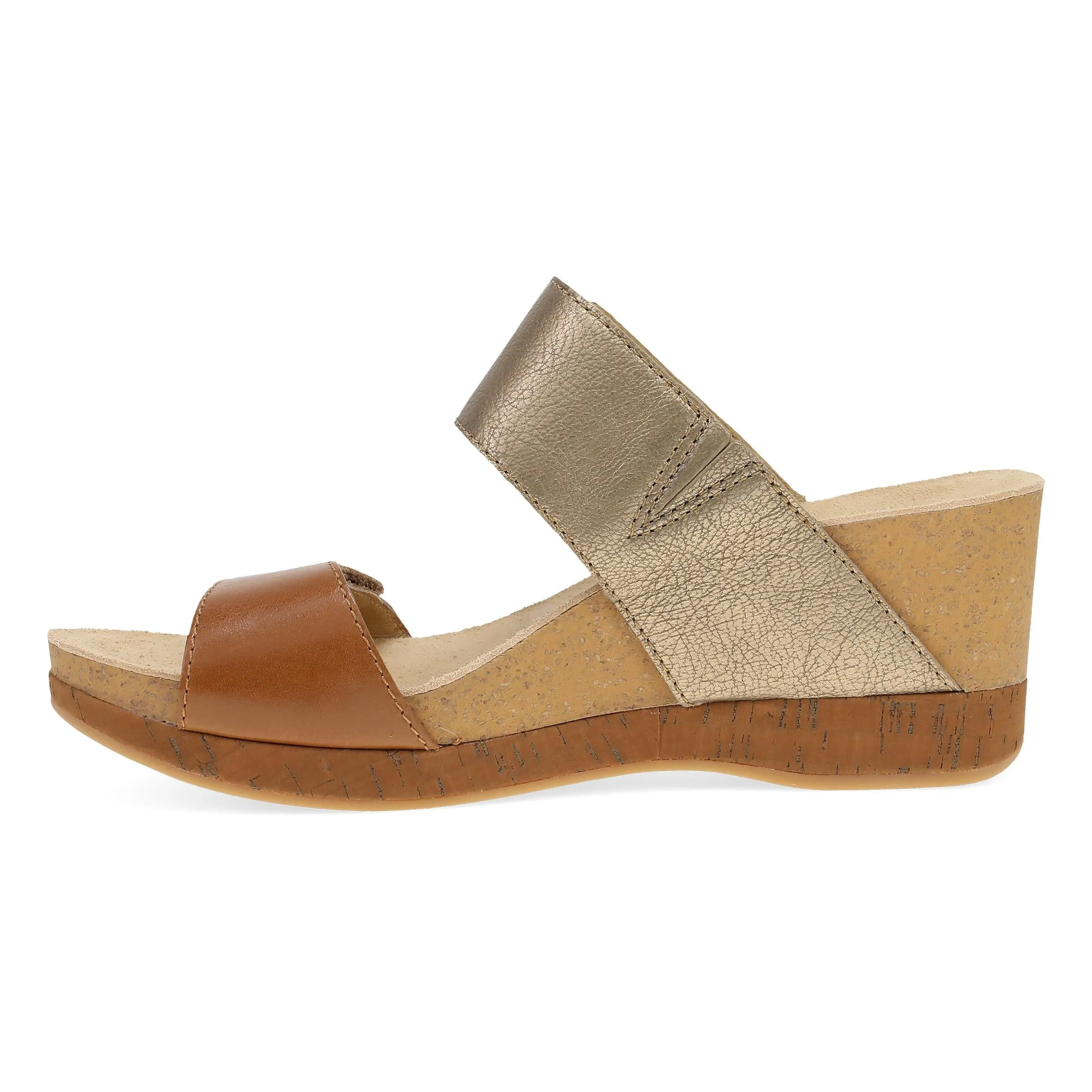Shannon Gold/Tan Leather