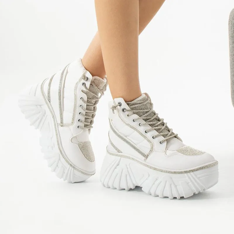 Shiny Chunky Sneakers