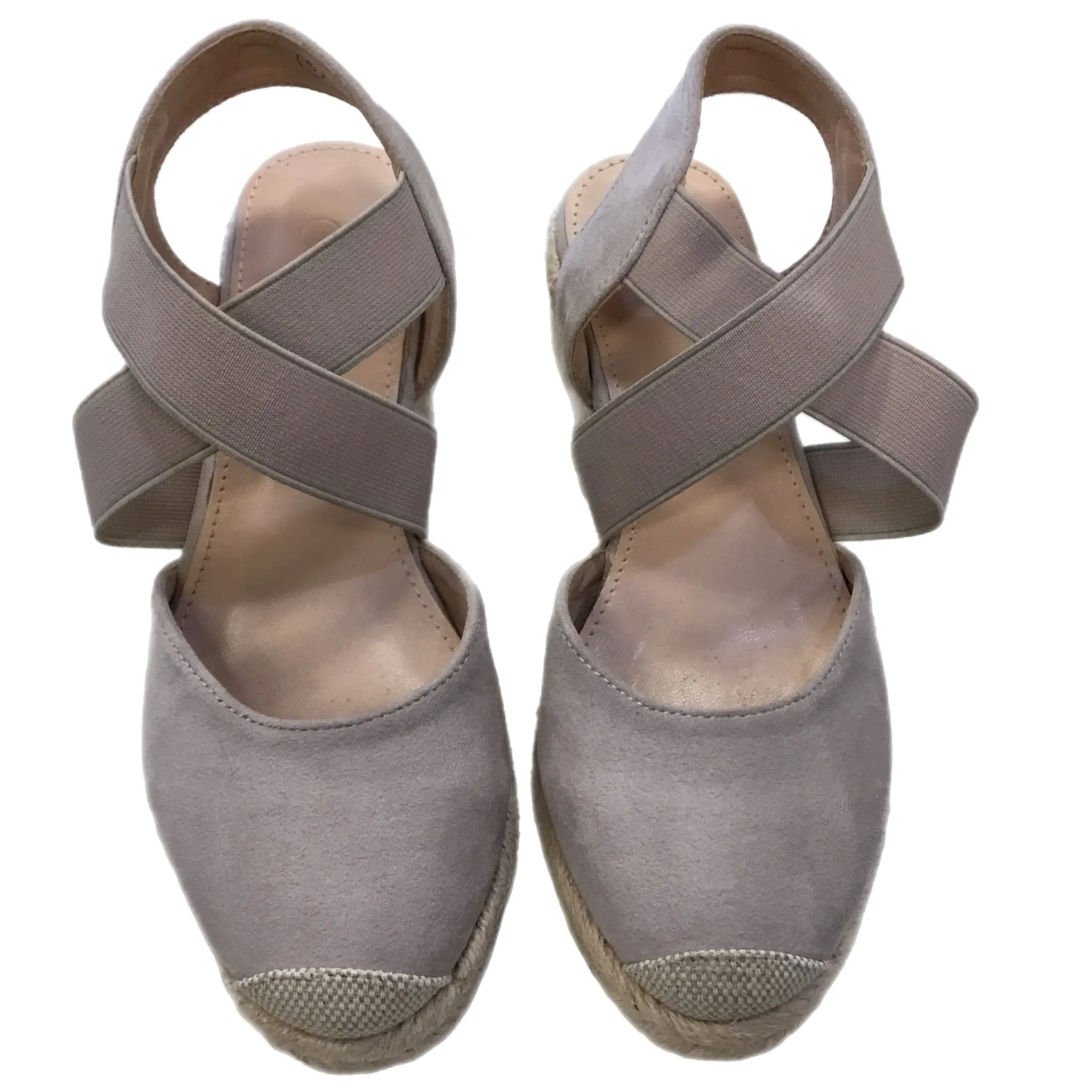 Shoes Heels Wedge By Clothes Mentor In Pink, Size: 5