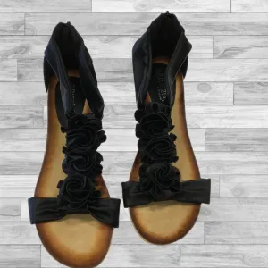 Shoes Heels Wedge By Cmc In Black, Size: 10.5