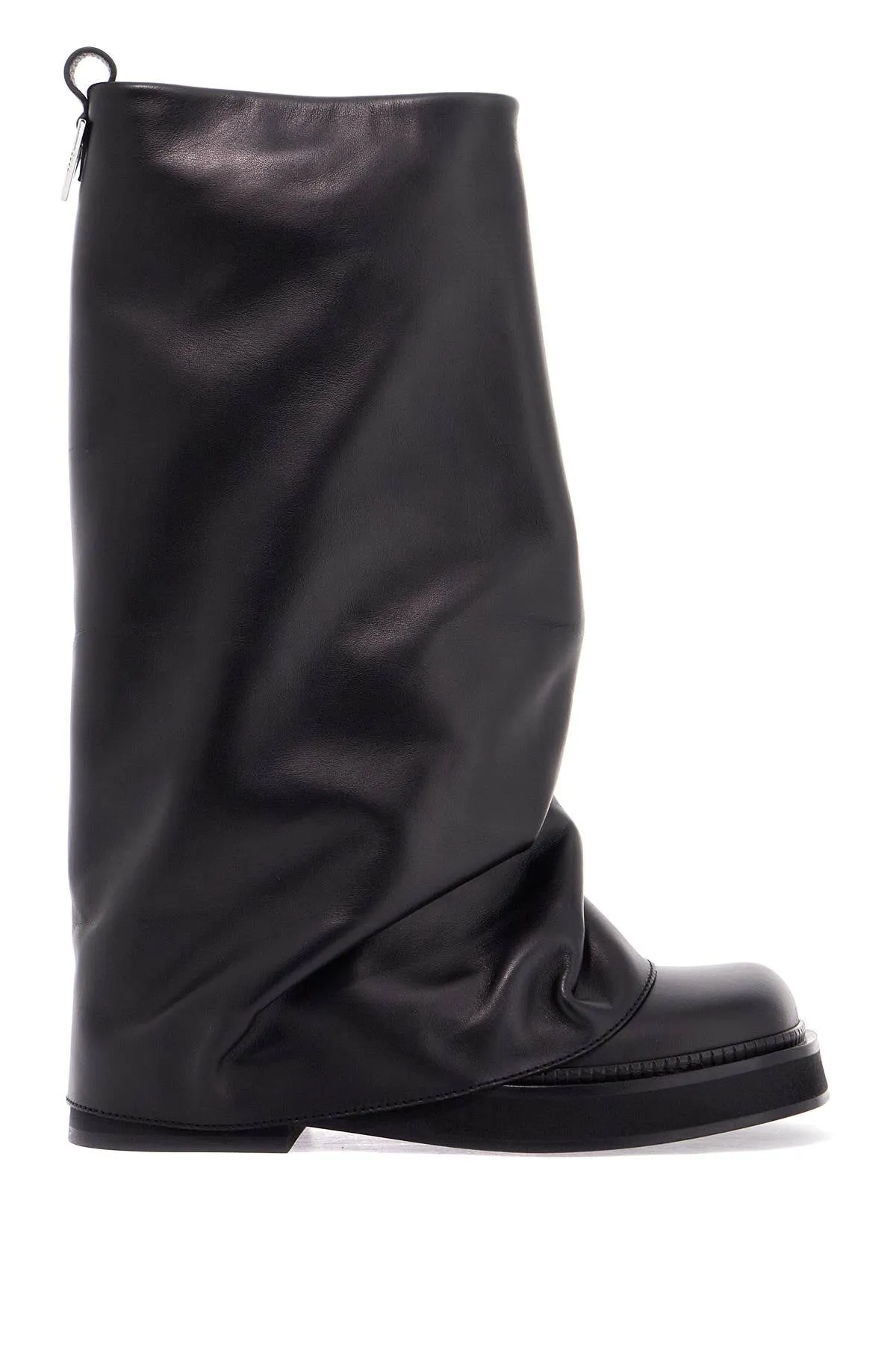 Slouch Boots in Leather