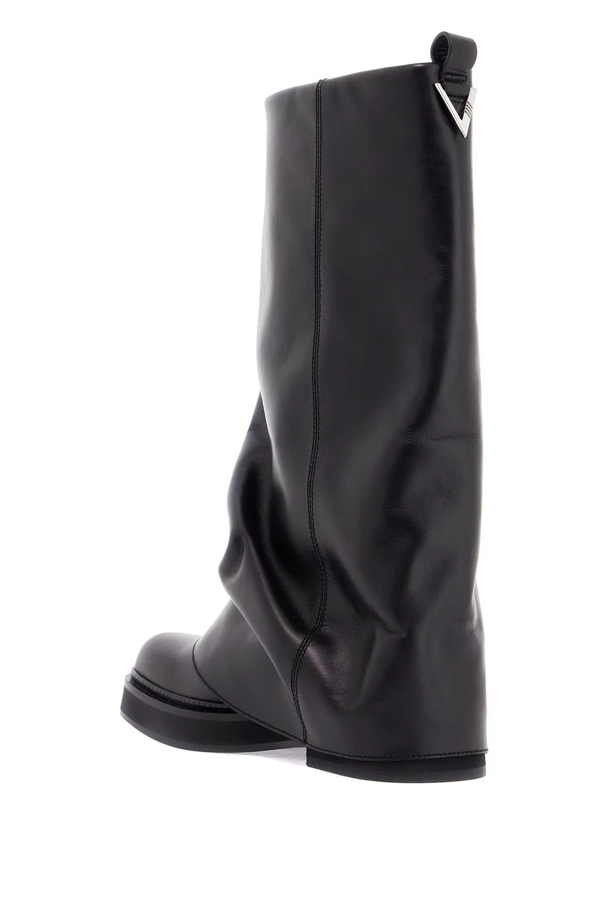 Slouch Boots in Leather