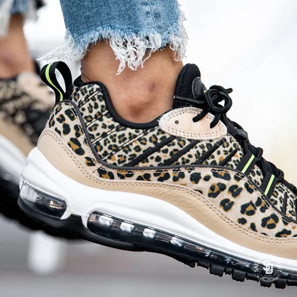 Sohiwoo  sneaker Fashion Leopard Print Air Cushion Sneakers