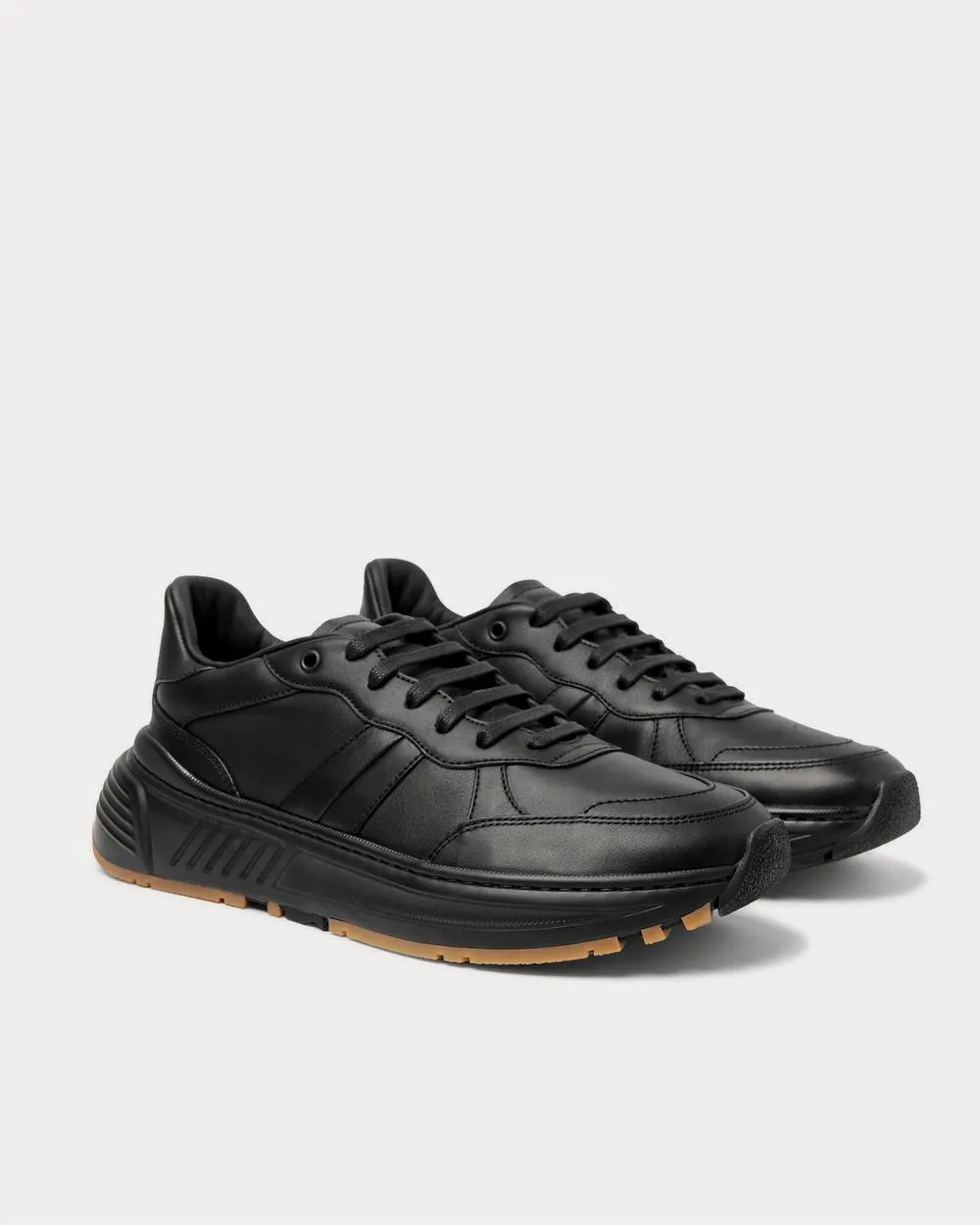 Speedster Leather  Black low top sneakers
