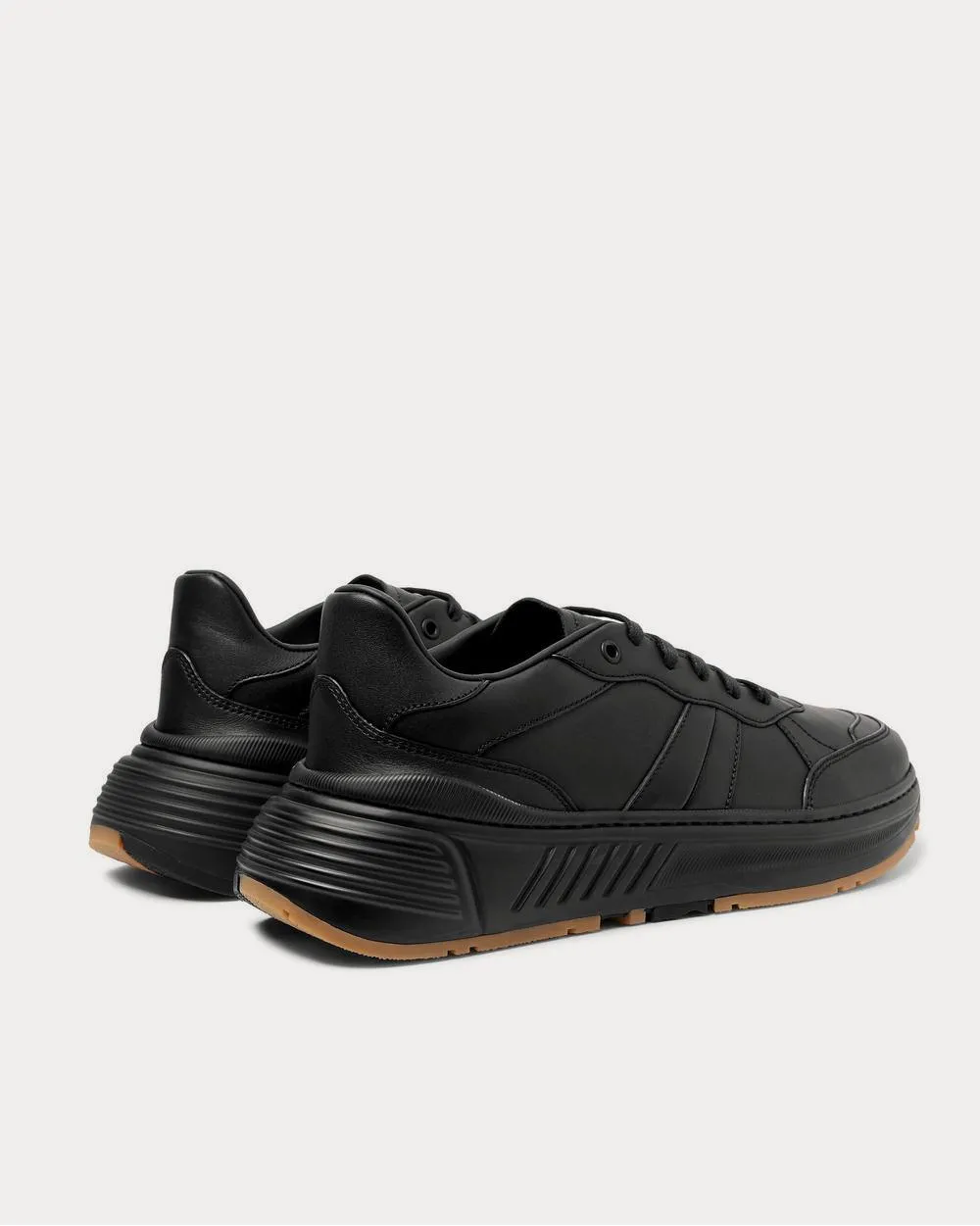 Speedster Leather  Black low top sneakers