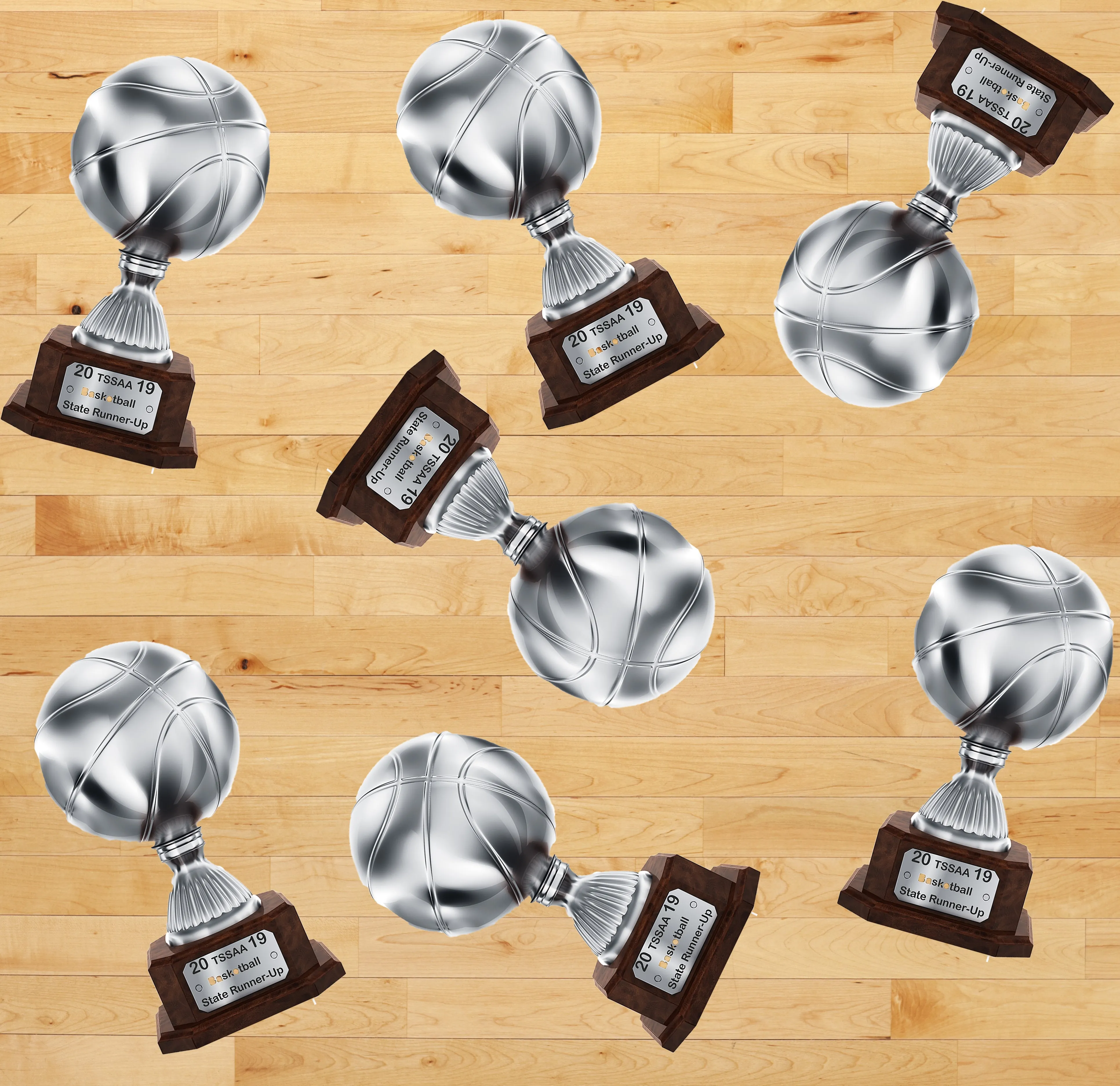 Sports Fabric, Basketball Fabric, Trophy Fabric, Cotton or Fleece 1684