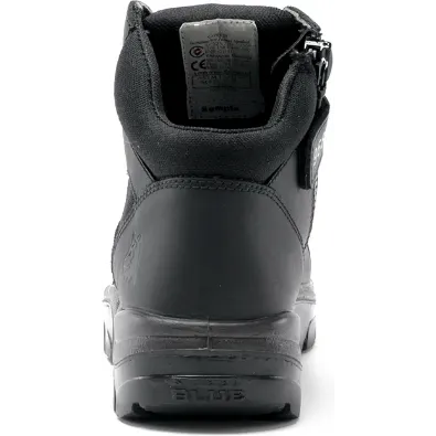 Steel Blue Men's Parkes Side Zip WP Steel Toe Hiker Work Boot - Black - 812968