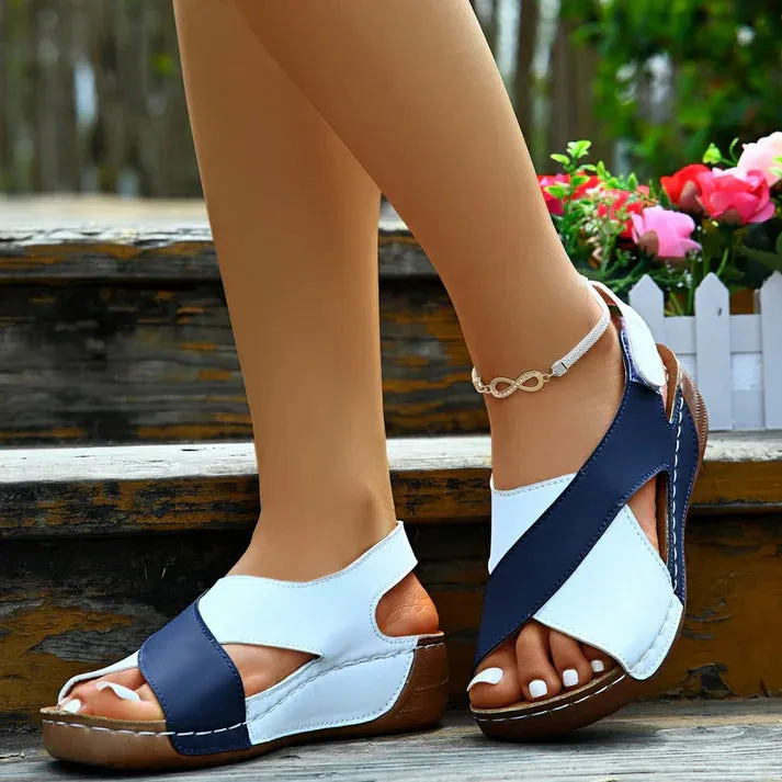 Super Comfortable Slant Heel Orthopedic Sandals for Women