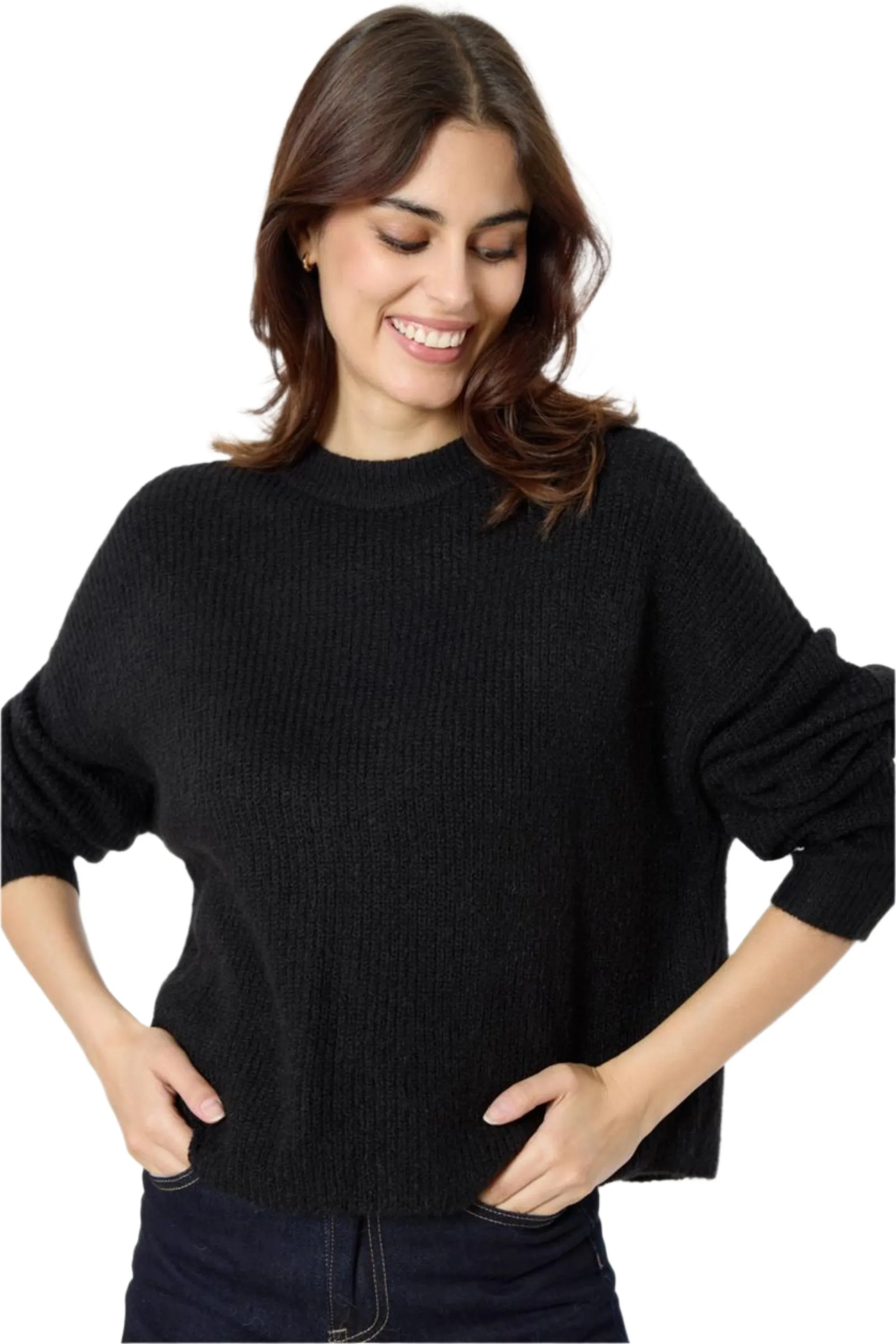 Sweewe Paris Black Knit Sweater