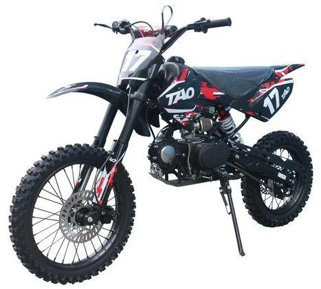 Tao DB-17 - 125cc Deluxe Dirt / Pit Bike 17" front rim  4 Speed manual, 30.72 inch seat height
