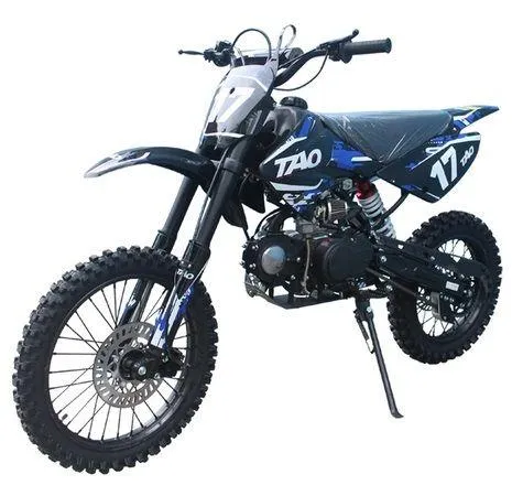 Tao DB-17 - 125cc Deluxe Dirt / Pit Bike 17" front rim  4 Speed manual, 30.72 inch seat height