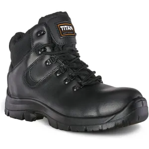 Titan - HIKER Steel Toe Boots - BLACK