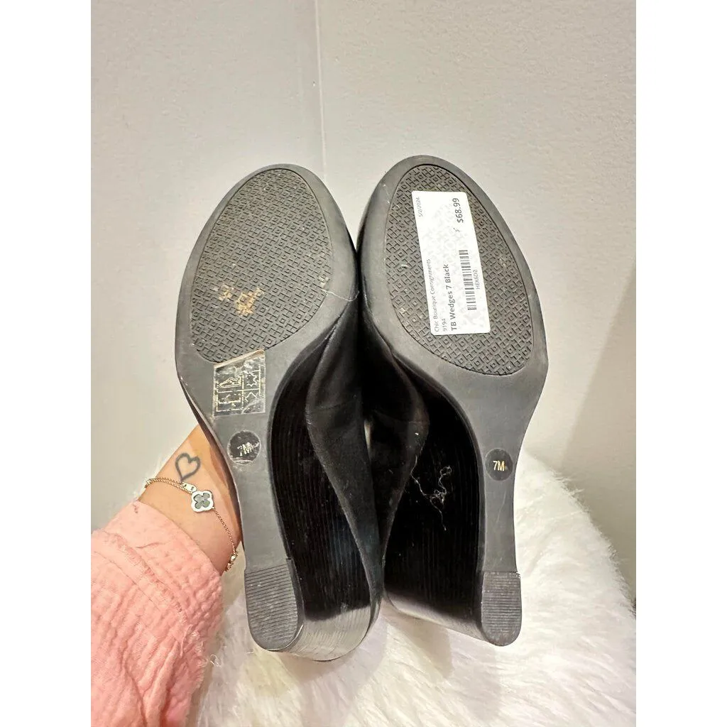 Tory Burch Wedge Heels - Size 7