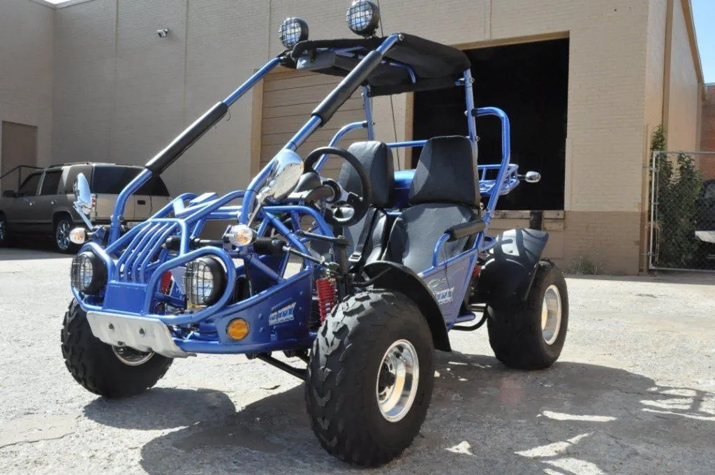 TrailMaster 200XRX Deluxe Teens and Adults Go-Kart - 169cc 8.2HP Engine, Alloy Wheels, LED Light Bar, Digital Speedometer, Adjustable Seats, Suitable for Teens and Adults