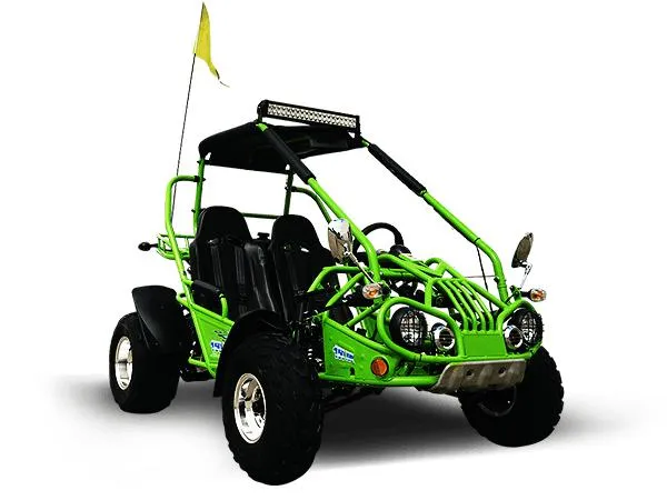 TrailMaster 200XRX Deluxe Teens and Adults Go-Kart - 169cc 8.2HP Engine, Alloy Wheels, LED Light Bar, Digital Speedometer, Adjustable Seats, Suitable for Teens and Adults