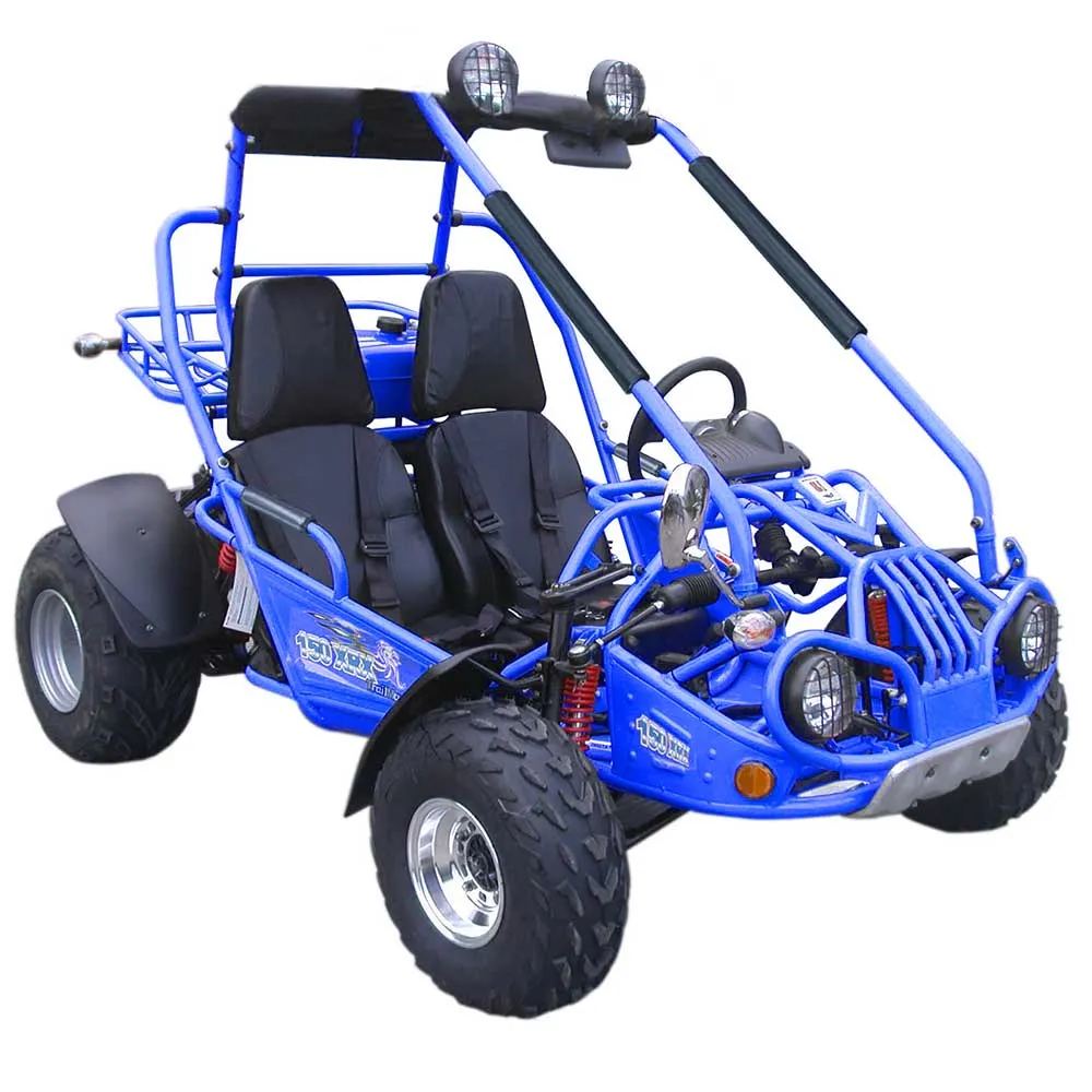 TrailMaster 200XRX Deluxe Teens and Adults Go-Kart - 169cc 8.2HP Engine, Alloy Wheels, LED Light Bar, Digital Speedometer, Adjustable Seats, Suitable for Teens and Adults