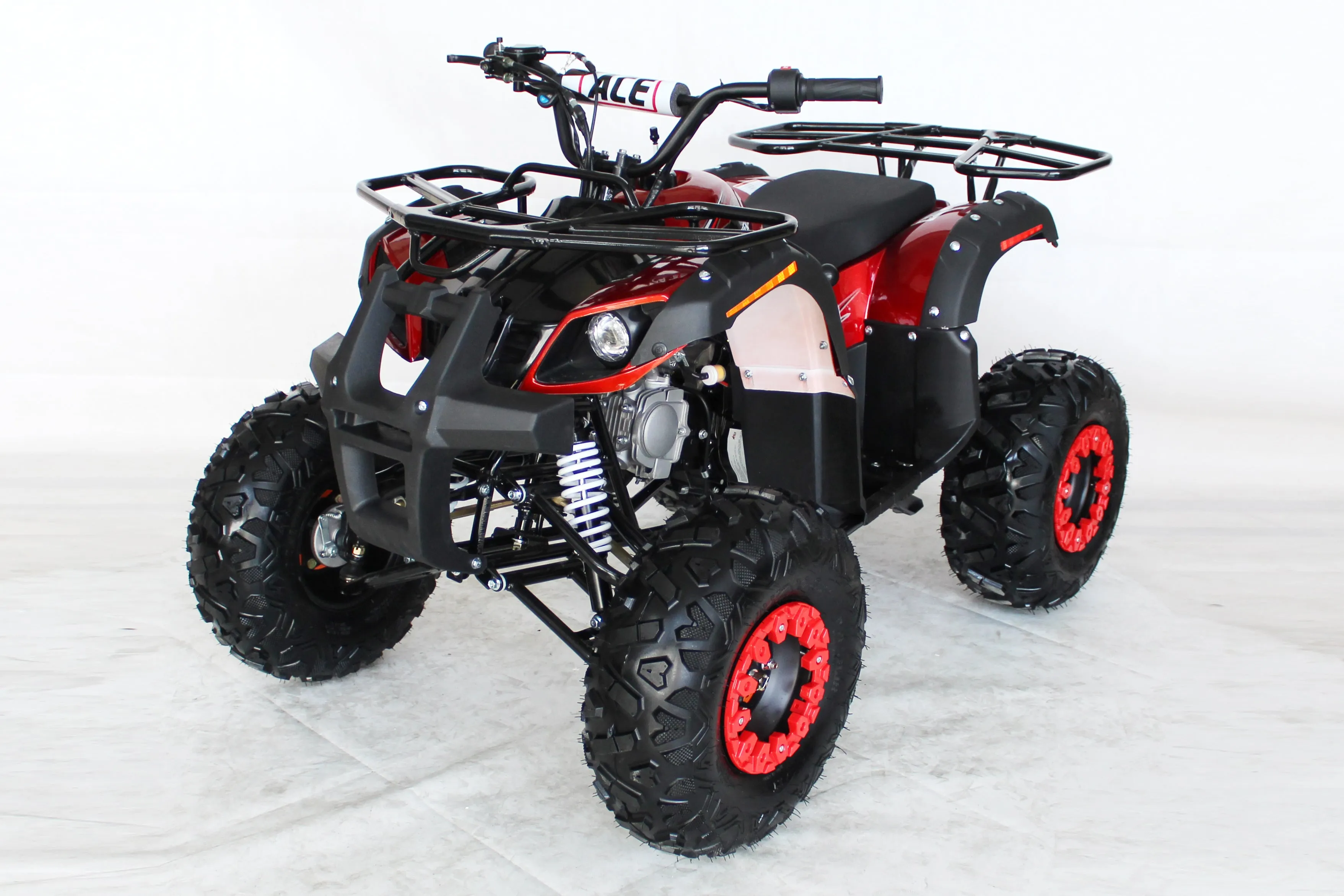 TrailMaster B125 Youth ATV - 107cc,  29 inch Seat Height, Automatic Transmission with Reverse, Electric Start, Bead Lock Style Rims