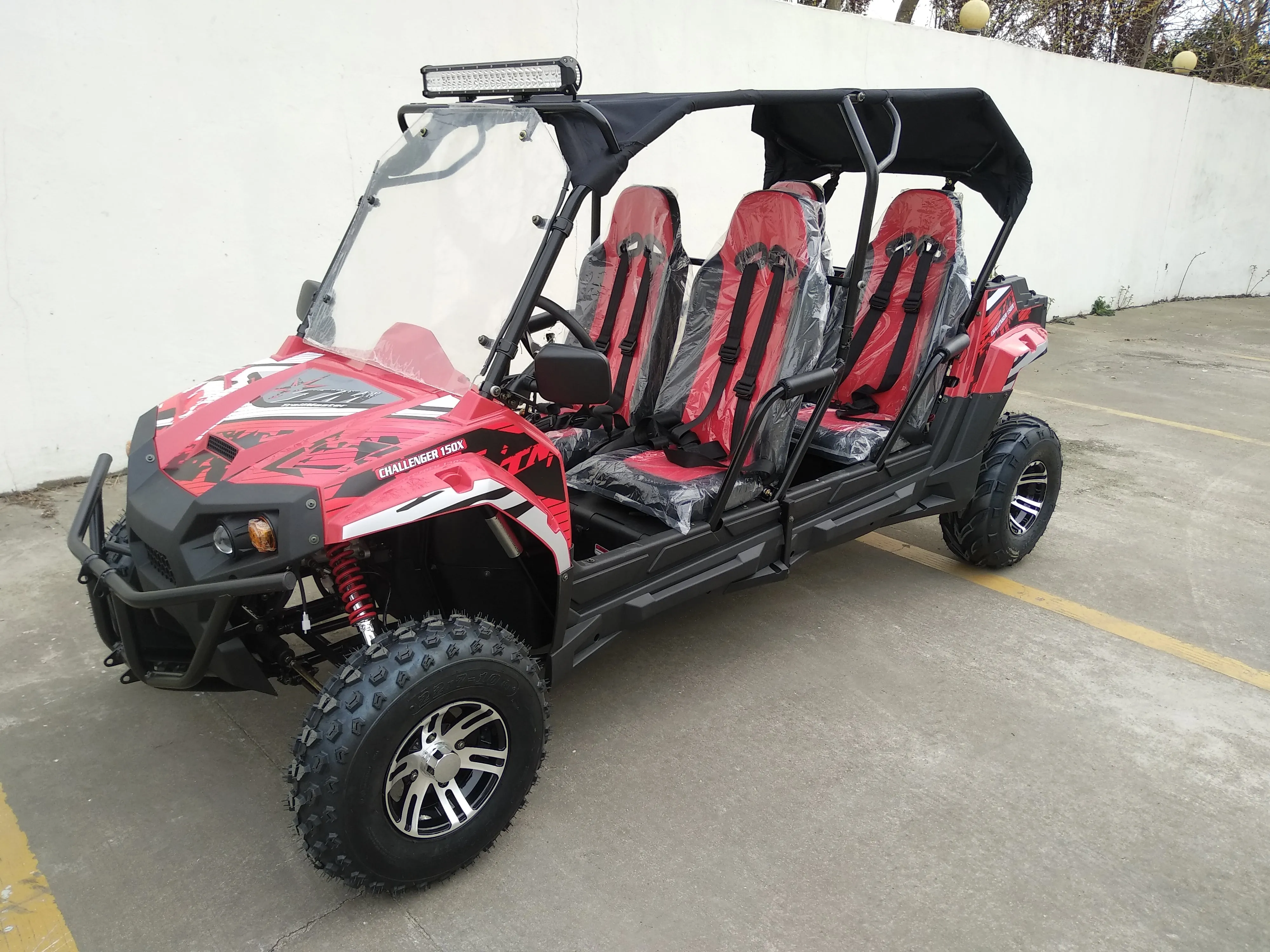TrailMaster Challenger 4-200EX UTV side-by-side  Great Family Fun, Adjustable seat and steering Wheel, Throttle Limiter