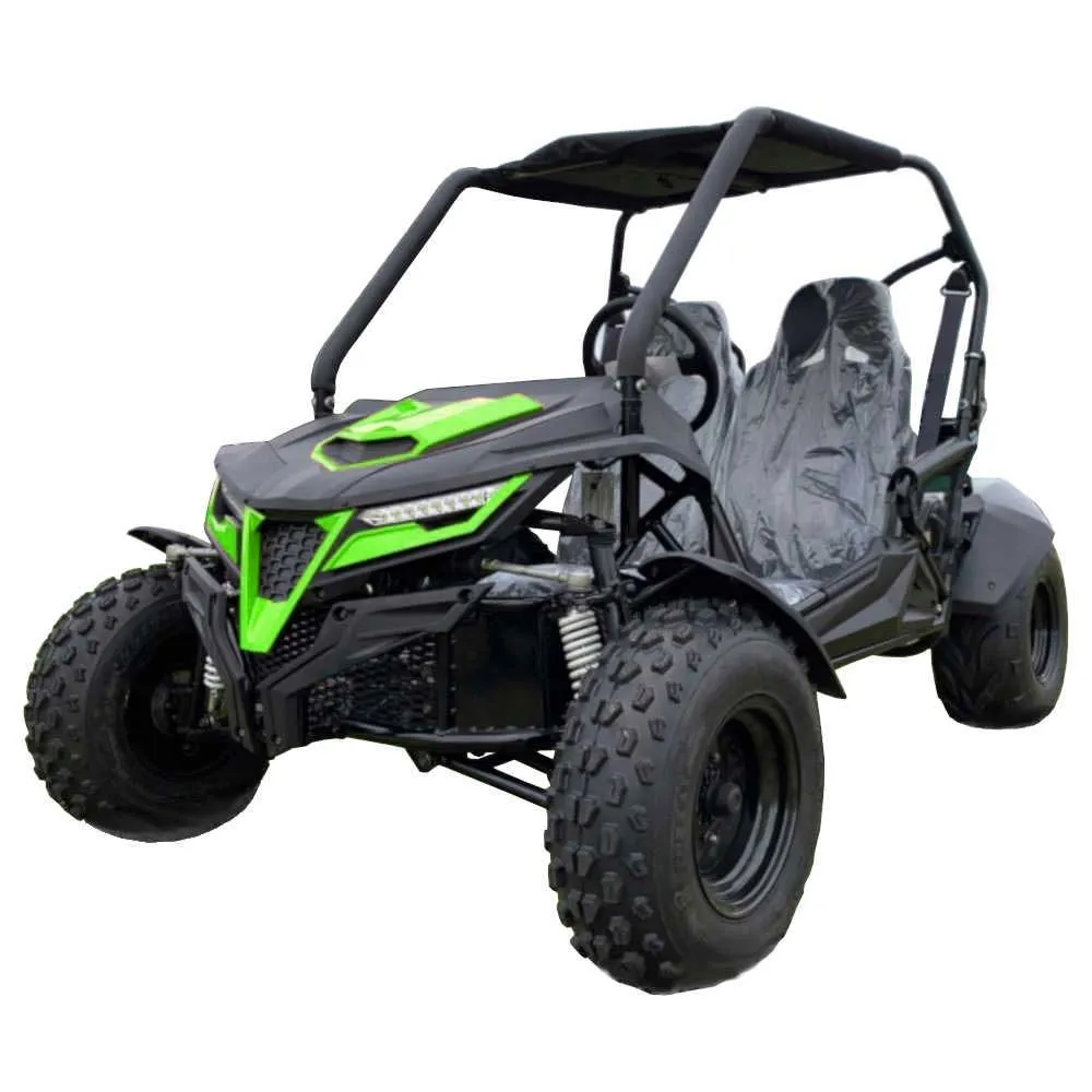 Trailmaster Cheetah 200 Go kart  ,Upgraded rear end, high back seats, Full Welded Roll Cage