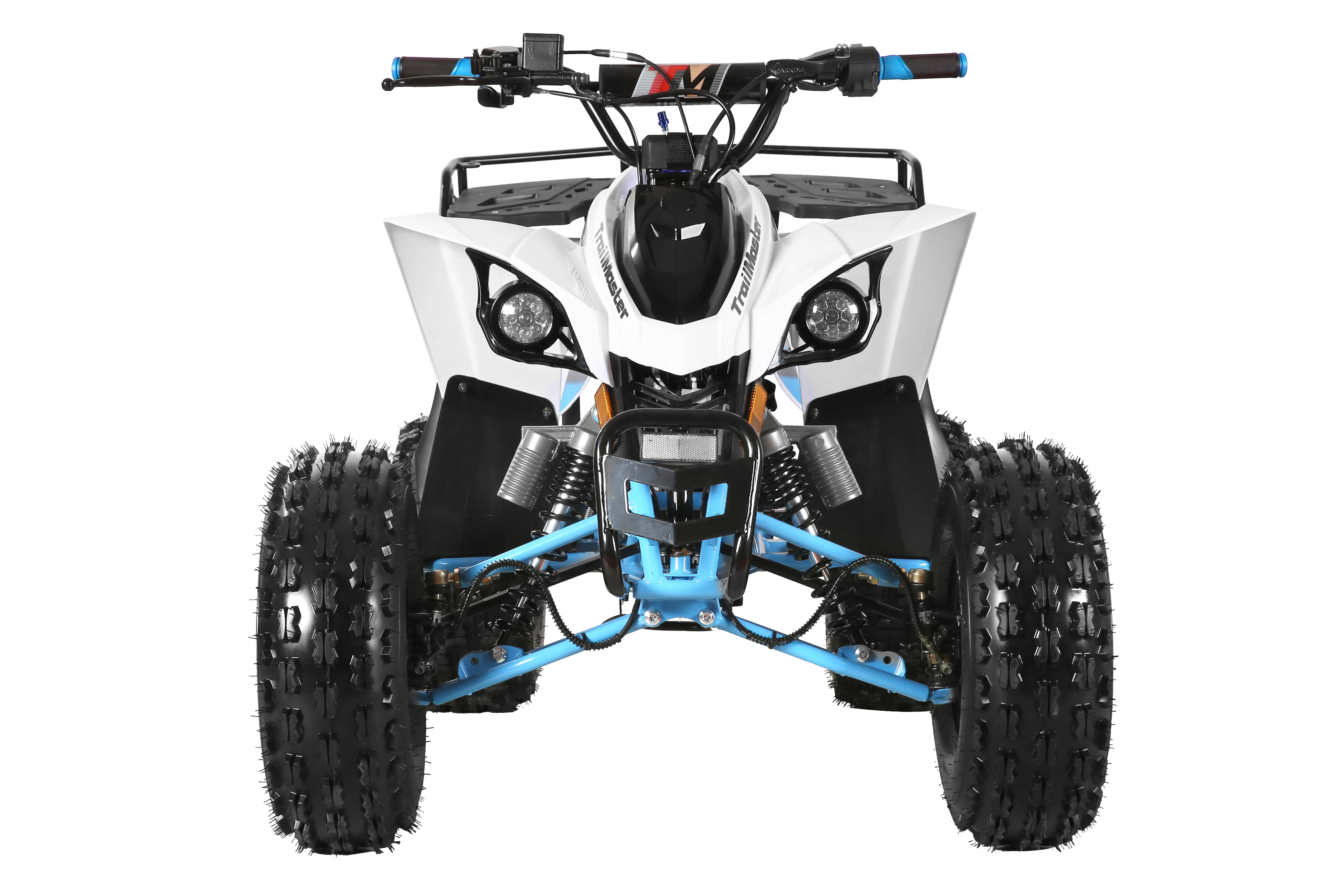 TrailMaster F125 Youth ATV, 8" wheel, 125cc 4-stroke, air-cooled, Automatic with Reverse. electric start, Throttle Limiter,