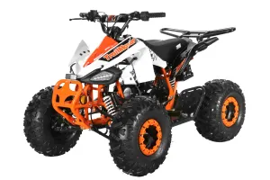 Trailmaster K125, 8" Wheel ,Youth Sports style ATV, Automatic Trans, Reverse,  Color Matched suspension, Front and Rear Brakes, Throttle Control