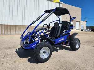 TRAILMASTER Mid XRX Youth Go Kart Buggy for ages 10 and up. Speed Control over the shoulder  seat belts