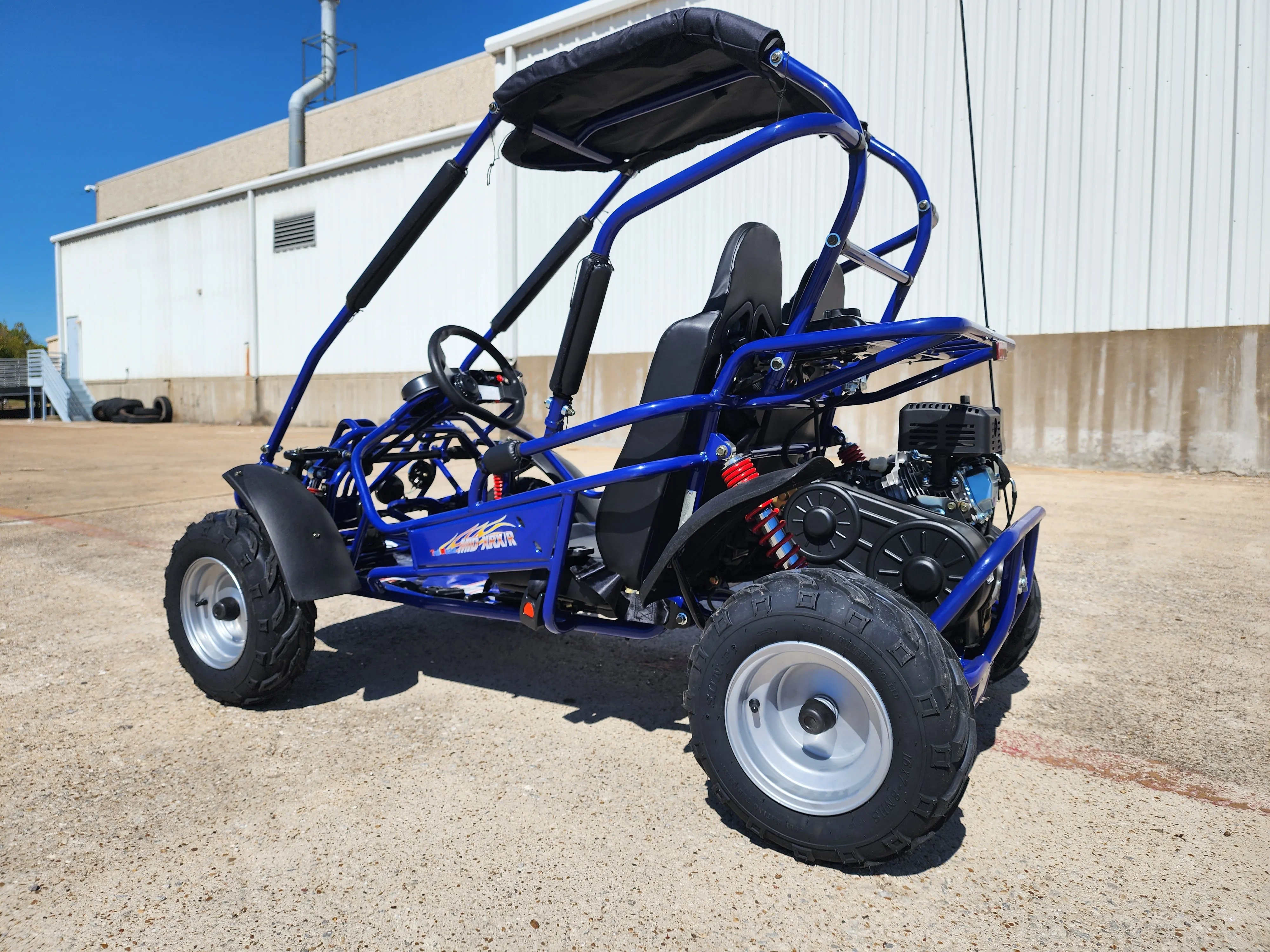 TRAILMASTER Mid XRX Youth Go Kart Buggy for ages 10 and up. Speed Control over the shoulder  seat belts